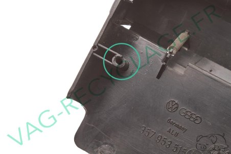 Cache colonne direction partie haute 357953515D Volkswagen Passat 5 B5 (moyen) - Image 3