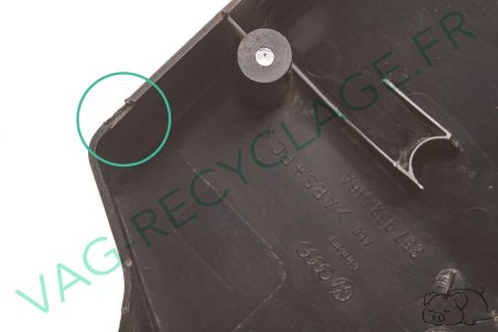 Cache colonne direction partie basse 357953516A Volkswagen Passat 5 B5 (moyen) - Image 4