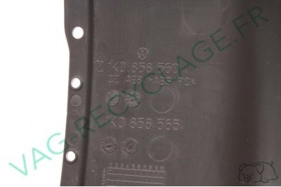 Cache colonne direction partie haute 1K0858560 Eos Jetta 5 Golf 5 - Image 3