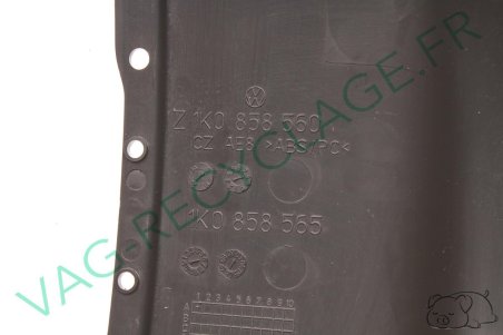 Cache colonne direction partie haute 1K0858560 Eos Jetta 5 Golf 5 - Image 3