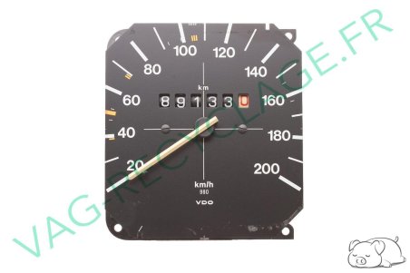Compteur kilométrique VDO 861957021H w980 pour Volkswagen Polo 1 - Image 1