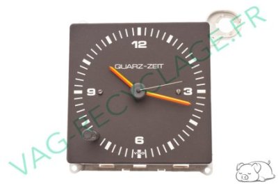 Horloge / montre 811919201 dans le compteur pour Audi 80 B2 et Audi Coupé GT - Image 1