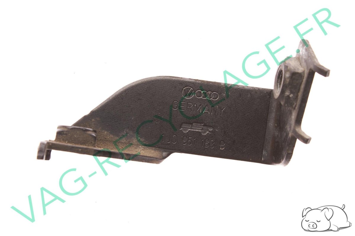 Support avertisseur sonore klaxon 1J0951183B pour Volkswagen Bora et Golf 4 - Image 1