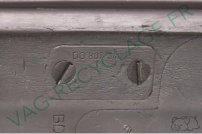 Grille de pare-chocs avant gauche 8P4807681B pour Audi A4 B5 de 1995 à 1999 - Image 3