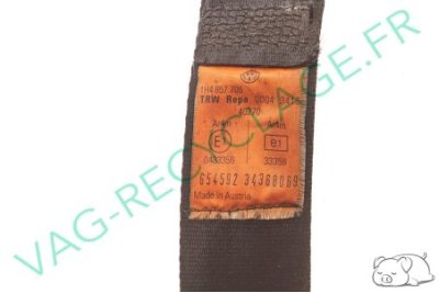 Ceinture de sécurité avant droite 1H4857706 pour Vento et Golf 3 - Image 7