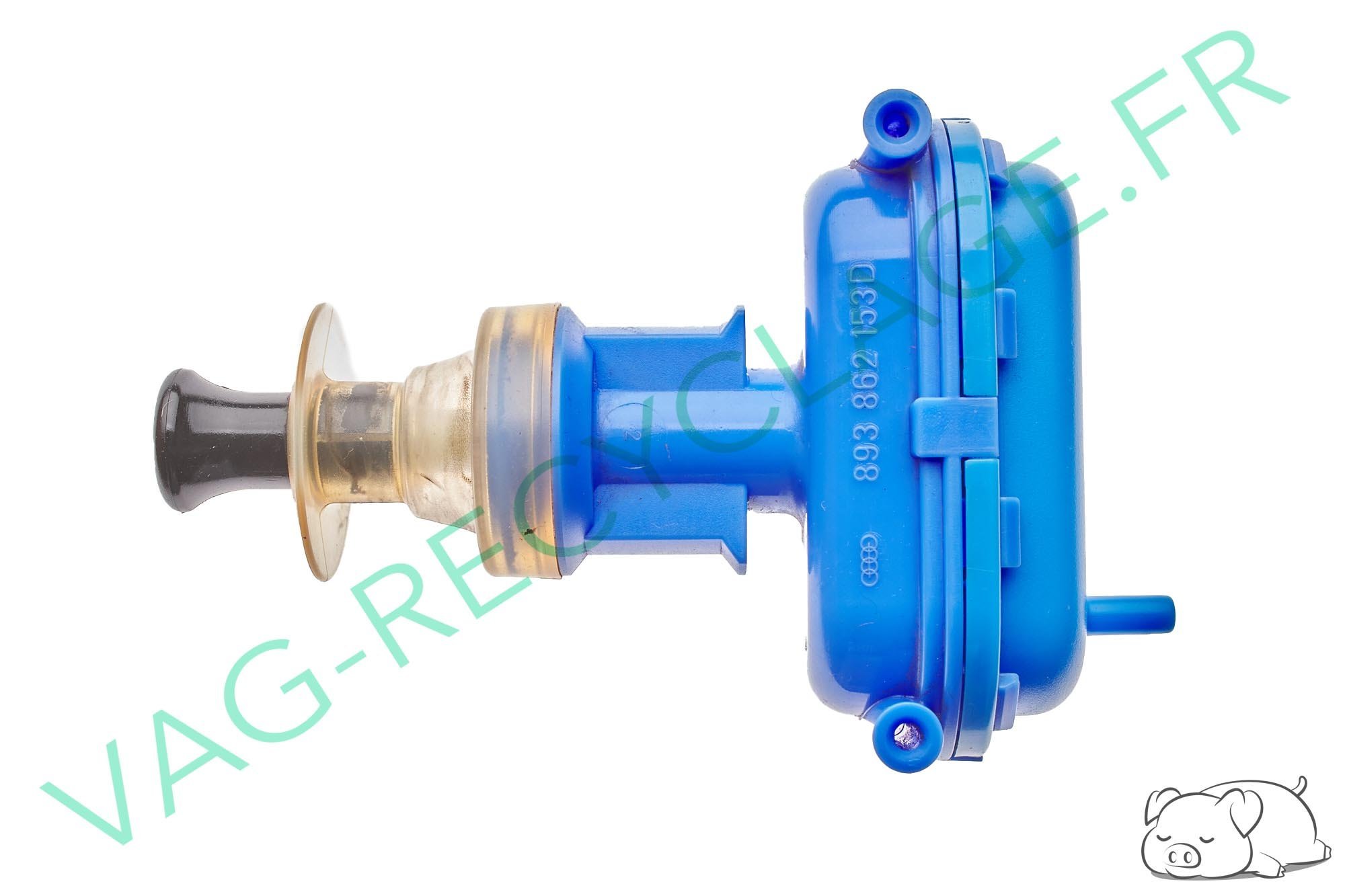 Module fermeture centralisé arrière gauche VDO 893862153D Audi 100 C3 80 B3 B4 - Image 1