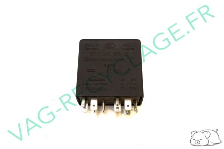 Relai 301 témoin des feux 4B0919471 Hella Audi 100 C4 Audi A3 8L A4 B5 A6 C4 - Image 1