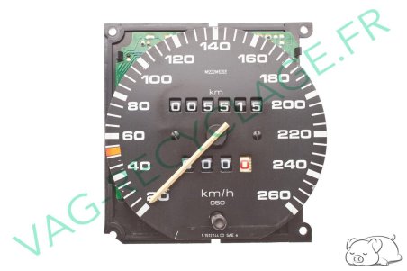 Compteur kilométrique 533957031Q w950 260 km/h Scirocco 2 Jetta 2 Golf 2 16V - Image 1