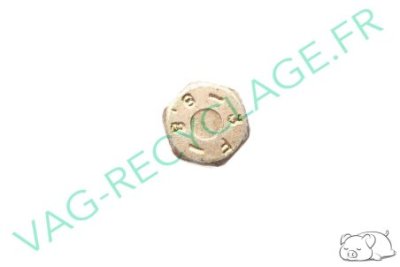 Vis fixation ceinture de sécurité 1H0857846 pour Vento et Golf 3 - Image 1