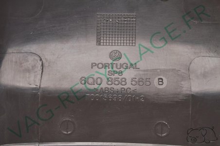 Cache colonne direction partie haute 6Q0858565B Polo 4 Phase 1 9N - Image 3