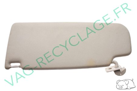 Pare-soleil droit gris clair 1H0857552 pour Polo 3 Vento Golf 3 Cab Golf 3 - Image 2