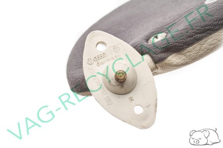 Pare-soleil droit blanc / noir 251857552 pour Volkswagen Transporter T3 - Image 3