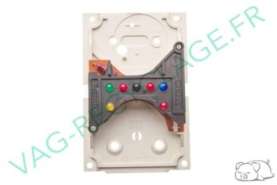 Support voyants et diodes compteur VDO 861919061F pour Volkswagen Polo 1 - Image 1