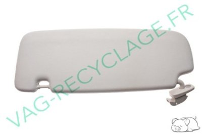 Pare-soleil droit gris clair 5Z0857552B pour Volkswagen Fox - Image 1