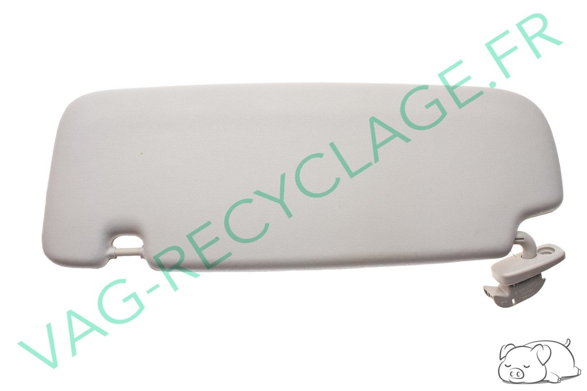 Pare-soleil droit gris clair 5Z0857552B pour Volkswagen Fox - Image 1