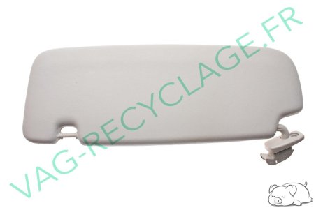Pare-soleil droit gris clair 5Z0857552B pour Volkswagen Fox - Image 1