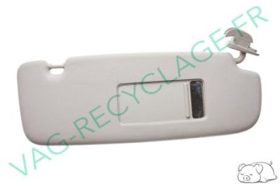 Pare-soleil droit gris clair 5Z0857552B pour Volkswagen Fox - Image 1