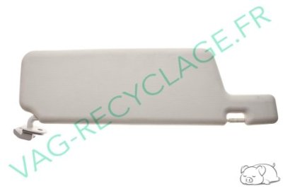 Pare-soleil gauche gris clair 6K1857551 Seat Cordoba Seat Ibiza 2 1997 - 2002 - Image 1