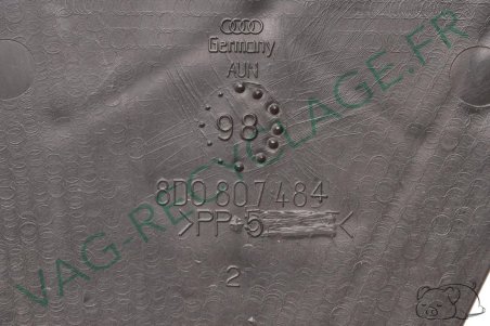 Support pare-chocs arrière droit 8D0807484 Audi A4 B5 de 1995 à 2002 - Image 3