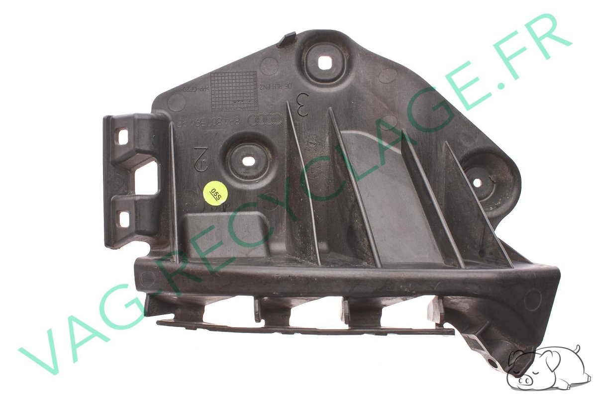 Support pare-chocs arrière droit 8P4807394 Audi A3 8P 5 portes 2003 à 2012 - Image 1