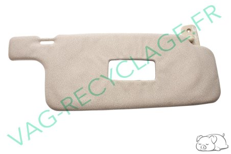 Pare-soleil droit beige 191857552 pour Volkswagen Jetta 2 et Golf 2 - Image 1