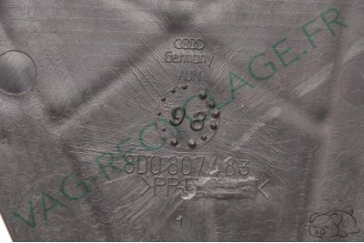 Support pare-chocs arrière gauche 8D0807483 Audi A4 B5 de 1995 à 2002 - Image 3