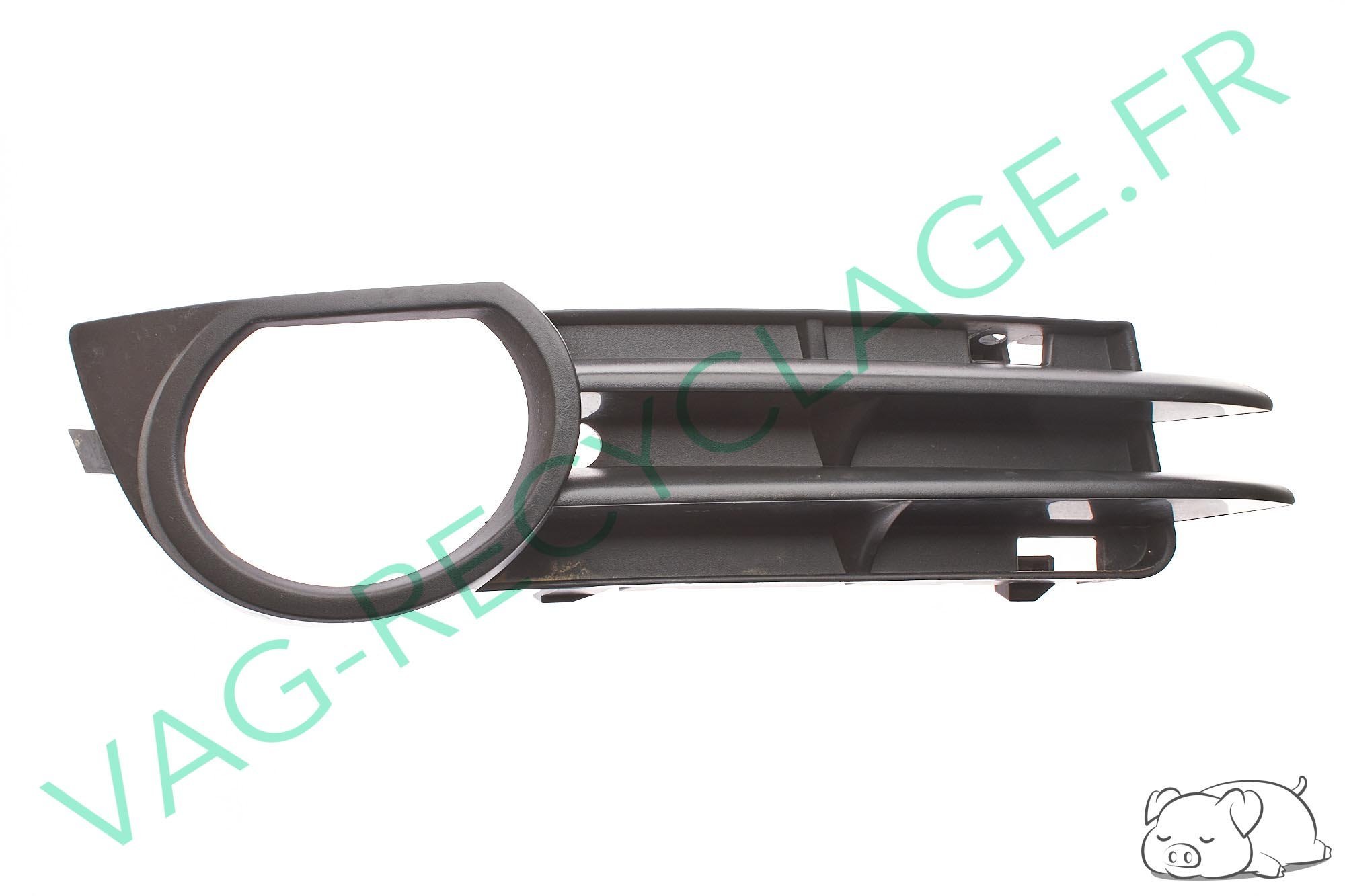 Grille anti-brouillard droite 8P4807682B pour Audi A3 8P de 2003 à 2008 - Image 1