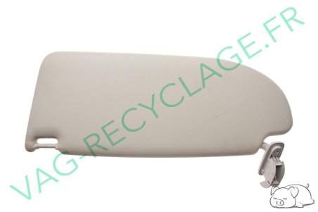 Pare-soleil droit gris clair 6L1857552A Seat Cordoba 2 Seat Ibiza 3 2002 2010 - Image 2