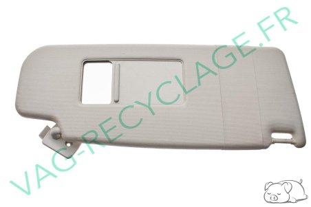 Pare-soleil droit gris clair 6N0857552F pour Polo 3 6N 6N2 de 1994 à 2001 - Image 1