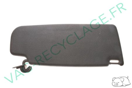 Pare-soleil gauche noir 1E0857551 pour Golf 3 Cabriolet et Golf 4 Cabriolet - Image 1