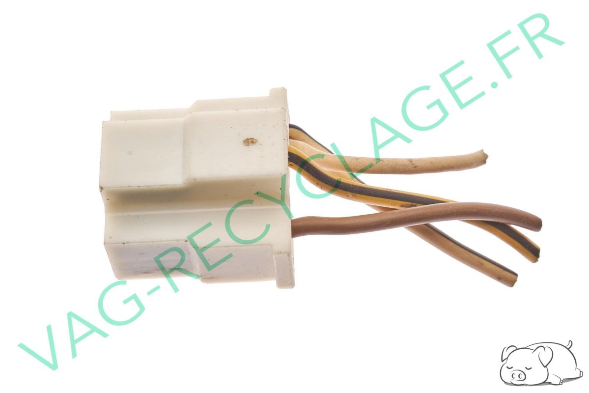 Boitier fiche phare H4 161941165 pour Volkswagen et Audi - Image 1