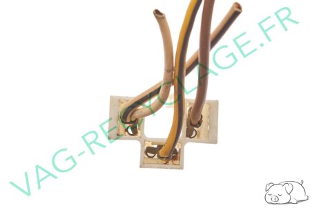 Boitier fiche phare H4 161941165 pour Volkswagen et Audi - Image 4