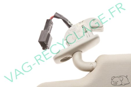 Pare-soleil gauche gris clair 3B0857551R pour Bora Passat 5 Golf 4 - Image 3