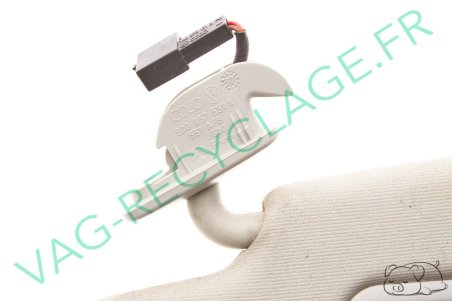 Pare-soleil gauche gris clair 8D0857551A pour Audi A4 B5 1995 à 1999 - Image 3