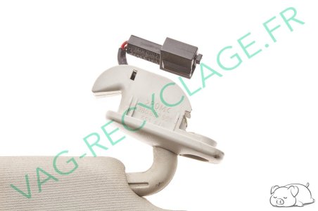 Pare-soleil gauche gris clair 8D0857551A pour Audi A4 B5 1995 à 1999 - Image 4