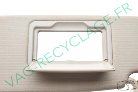 Pare-soleil gauche gris clair 8D0857551A pour Audi A4 B5 1995 à 1999 - Image 5