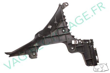 Support pare-chocs arrière gauche 8P3807377B Audi A3 8P 3 portes 2003 à 2012 - Image 1