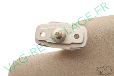 Pare-soleil gauche gris beige 893857551C pour Audi 80 B3 et Audi 80 B4 - Image 3