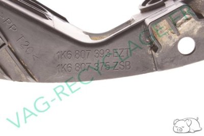 Support pare-choc arrière gauche 1K6807393 1K6807375 pour Golf 4 - Image 3