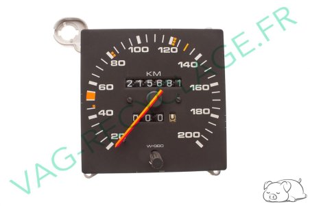 Compteur kilométrique 811957031AE w980 200 km/h pour Audi 80 B2 - Image 1