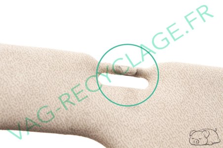 Pare-soleil droit beige 191857552 pour Volkswagen Jetta 2 et Golf 2 - Image 4