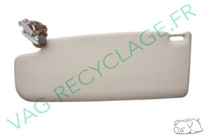 Pare-soleil droit gris clair 3B0857552Q NewBeetle Bora Passat 5 Golf 4 - Image 1
