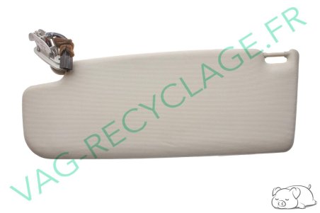 Pare-soleil droit gris clair 3B0857552Q NewBeetle Bora Passat 5 Golf 4 - Image 2