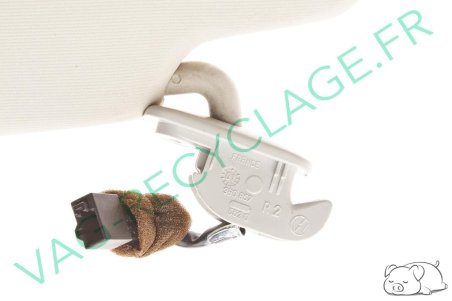 Pare-soleil droit gris clair 3B0857552Q NewBeetle Bora Passat 5 Golf 4 - Image 3