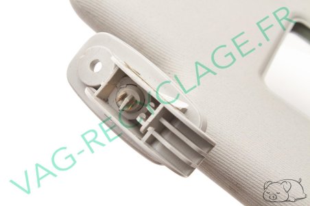 Pare-soleil droit gris clair 6Q0857552F pour Polo 4 de 2001 à 2010 - Image 4