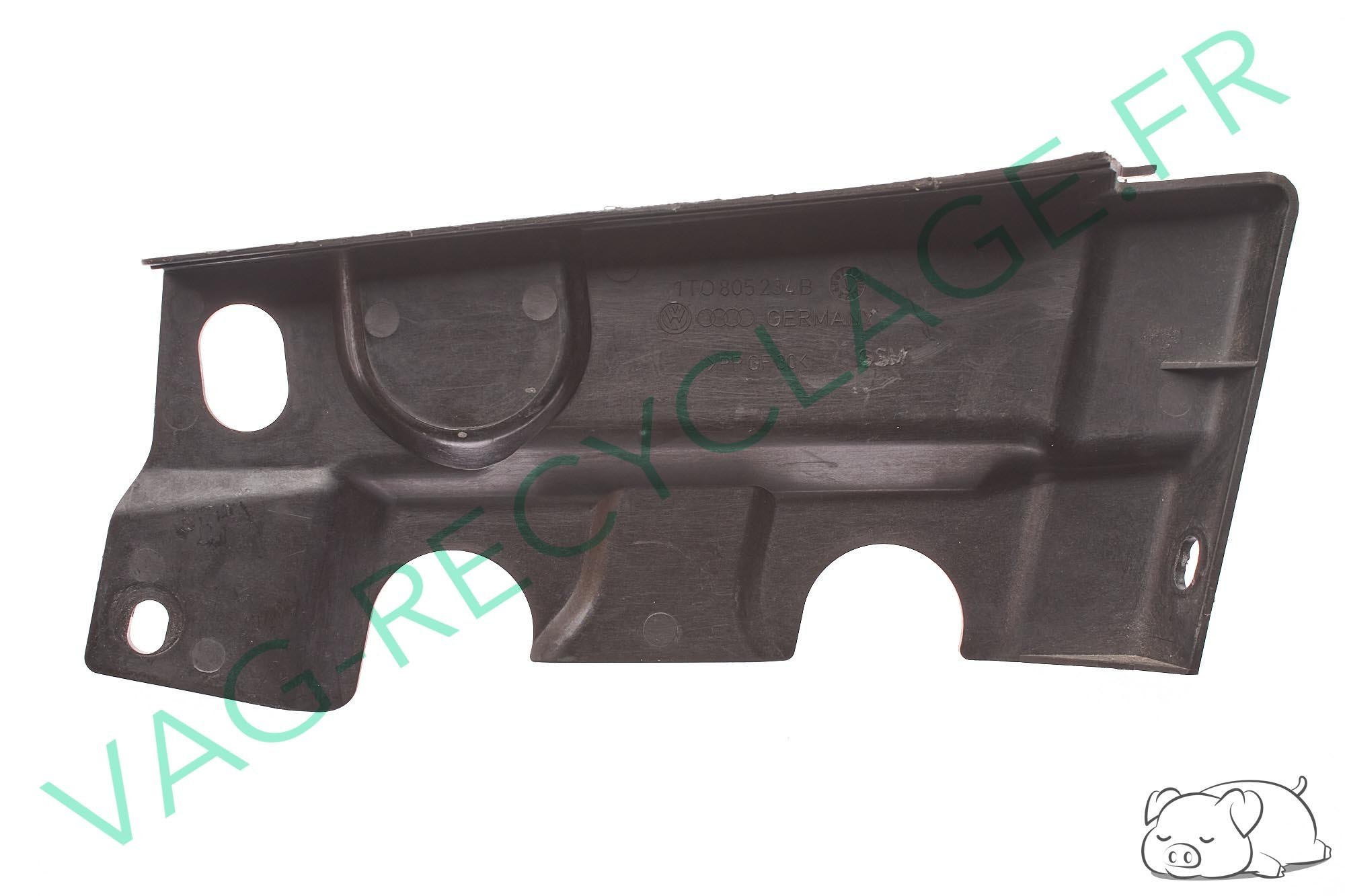 Cache charnière de capot droit 1T0805234A Caddy 2 et Touran 1 - Image 1