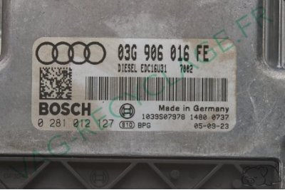 Kit démarrage Audi A4 B7 1.9TDI 115cv Compteur 8E0920901B ECU 03G906016FE - Image 10