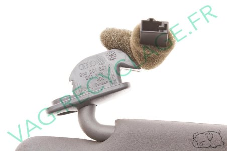 Pare-soleil gauche gris foncé 8D0857551E pour Audi A4 B5 1995 à 1999 - Image 3