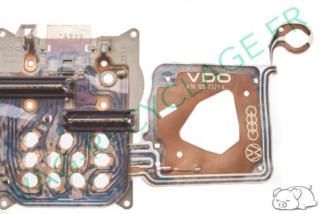 Circuit imprimé 811919059M compteur VDO pour Audi 80 B2 et Audi Coupé GT - Image 4