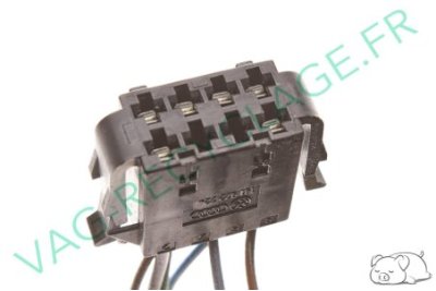 Fiche connecteur 8 pôles 191972724 pour Audi Seat Skoda Volkswagen - Image 3